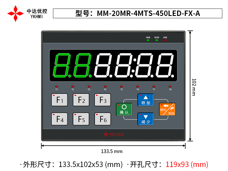 MM-20MR-4MTS-450LED-FX-A