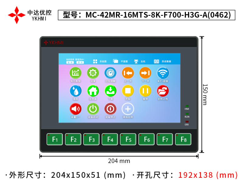 MC-42MR-16MTS-8K-F700-H3G-A(0462)